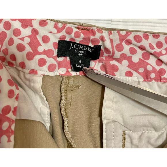 Womens J. Crew Kiki shorts size 6 - Picture 2 of 5